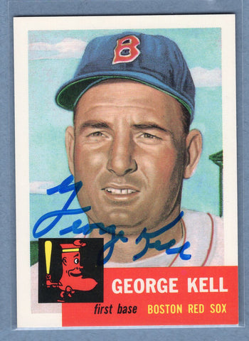 1991 Topps Archives #138 George Kell Autograph Auto signed