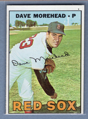 1967 Topps #297 Dave Morehead EX  GO215