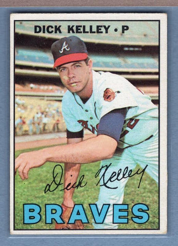 1967 Topps #138 Dick Kelley EX  GO225