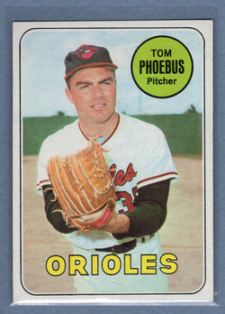 1969 Topps #185 Tom Phoebus  EX-MT  GOYY3