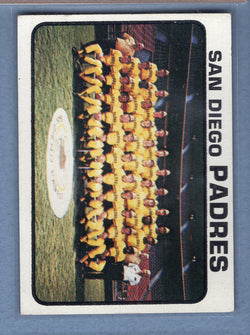 1973 Topps #316 San Diego Padres Team  EX-MT  GO443