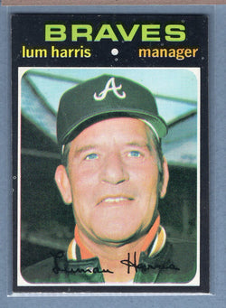 1971 Topps #346 Lum Harris  (b) EX-MT  GO550