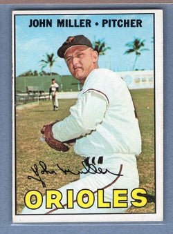 1967 Topps #141 John Miller(mk) VG  GO225