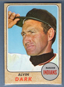 1968 Topps 237 Alvin Dark VG-EX SET BREAK