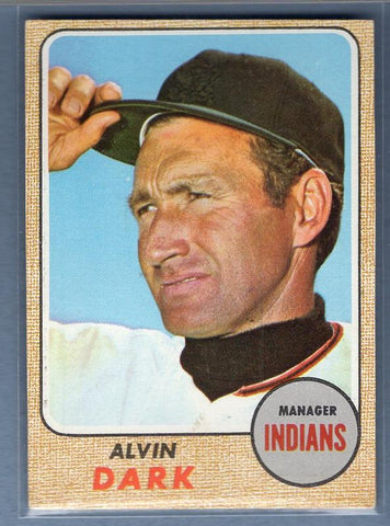 1968 Topps 237 Alvin Dark VG-EX SET BREAK
