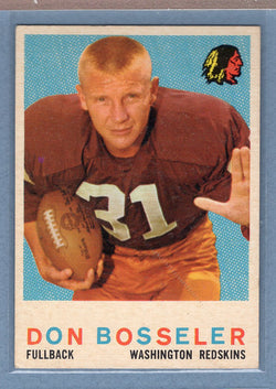 1959 Topps #123 Don Bosseler (a) VG-EX  GO801