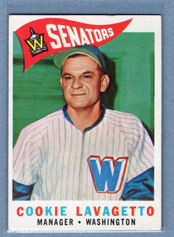 1960 Topps #221 Cookie Lavagetto EX   GO65