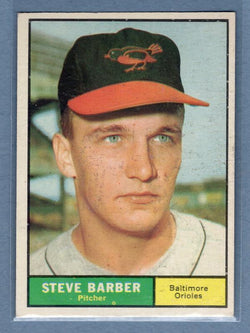 1961 Topps #125 Steve Barber(ST) EX   GO269