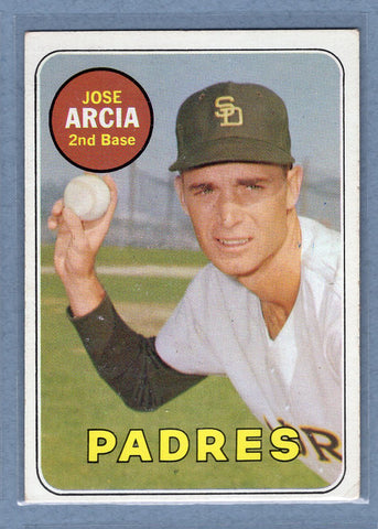 1969 Topps #473 Jose Arcia(b) EX-MT  GO850