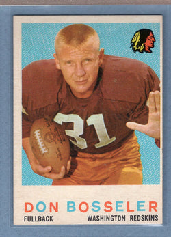 1959 Topps #123 Don Bosseler (b) EX  GO801