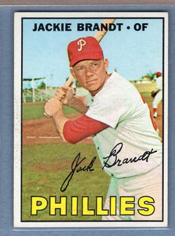1967 Topps #142 Jackie Brandt EX  GO225