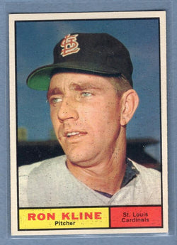 1961 Topps #127 Ron Kline EX   GO269
