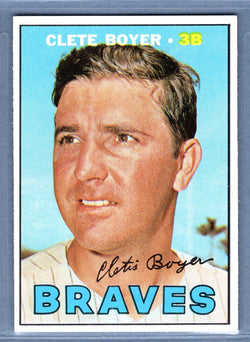 1967 Topps #328 Clete Boyer EX-MT  GO510