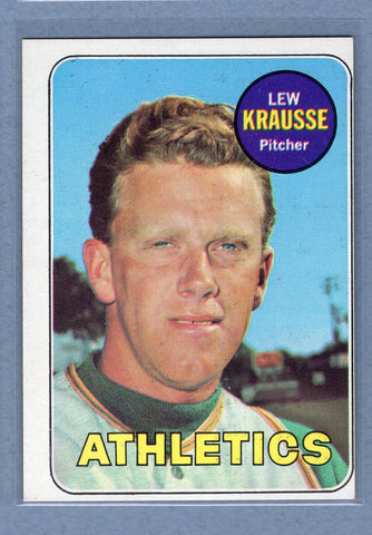 1969 Topps #23 Lew Krausse EX  GO572