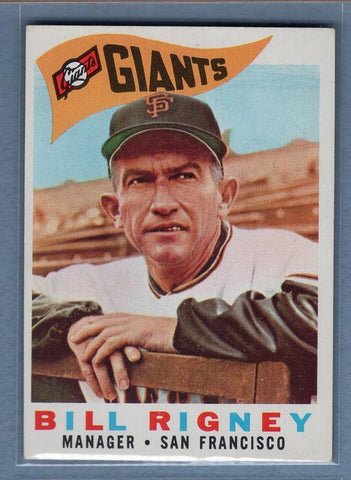 1960 Topps #225 Bill Rigney EX   GO65