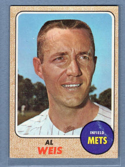 1968 Topps #313 Al Weis EX  GO588