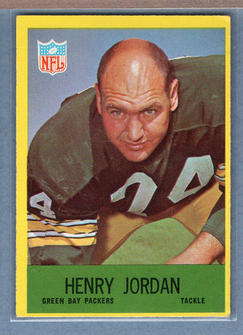 1967 Philadelphia #78 Hank Jordan (HOF)  EXGO71