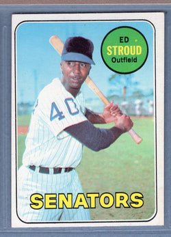 1969 Topps #272 Ed Stroud EX-MT  GO661