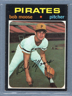 1971 Topps #690 Bob Moose  EX  SB1