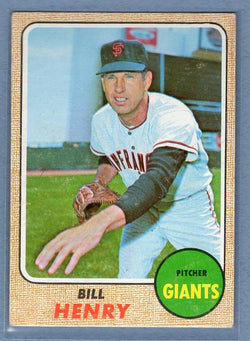 1968 Topps 239 Bill Henry VG-EX SET BREAK