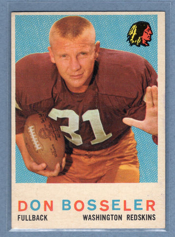 1959 Topps #123 Don Bosseler (c) EX  GO801