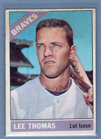 1966 Topps #408 Lee Thomas (st) VG  GO152