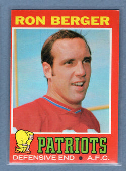 1971 Topps #107 Ron Berger (a) EX  GO600