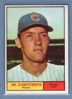 1961 Topps #58 Joe Schaffernoth VG-EX     GO100