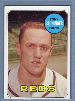 1969 Topps #492 Tony Cloninger (a) EX-MT  GO700
