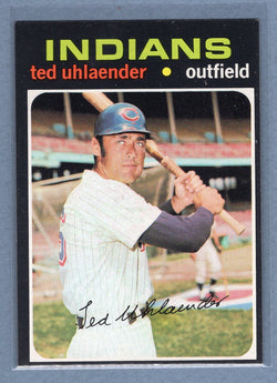 1971 Topps #347 Ted Uhlaender  (c) EX-MT  GO550