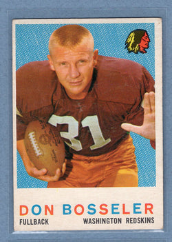 1959 Topps #123 Don Bosseler (d) VG-EX  GO801