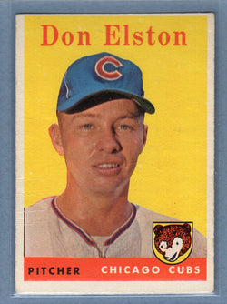 1958 Topps #363 Don Elston (mk) G-VG  GO501