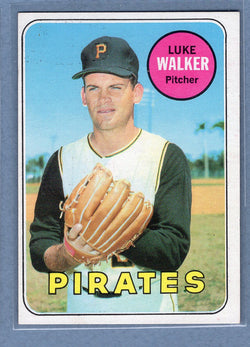 1969 Topps #36 Luke Walker EX-MT  GO645