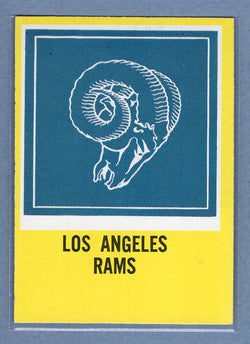 1967 Philadelphia #96 Los Angeles Rams  EXGO71
