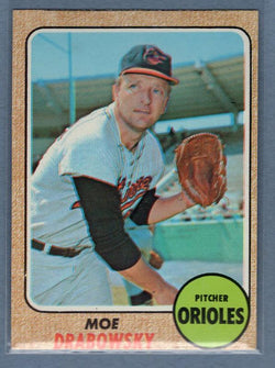 1968 Topps 242 Moe Drabowsky VG-EX SET BREAK