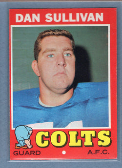 1971 Topps #108 Dan Sullivan (a) EX  GO600