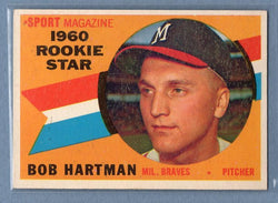 1960 Topps #129 Bob Hartman EX-MT  GO164