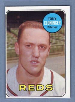 1969 Topps #492 Tony Cloninger (c) EX  GO700