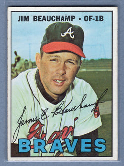 1967 Topps #307 Jim Beauchamp EX  GO215
