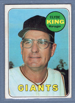 1969 Topps #274 Clyde King EX  GO661