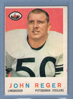 1959 Topps #124 John Reger (a) VG-EX  GO801