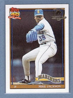 1991 Topps Desert Shield #534 Mike Jackson  NM  GO500