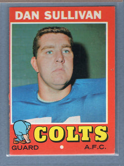1971 Topps #108 Dan Sullivan (st) (b) EX  GO600