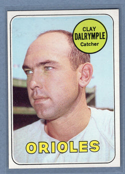1969 Topps #151 Clay Dalrymple (Orioles) (b) EX-MT  GOWABB