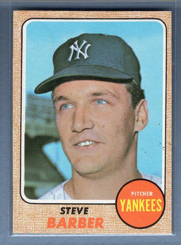 1968 Topps #316 Steve Barber EX-MT  GO588