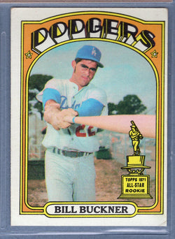 1972 Topps #114 Bill Buckner (a) VG-EX  GO544