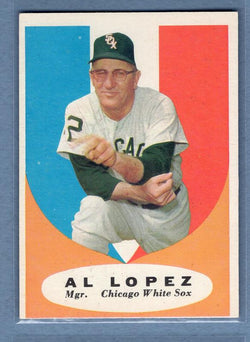 1961 Topps #132 Al Lopez (HOF) EX   GO269