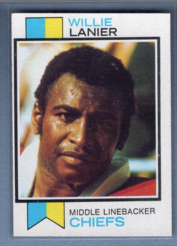 1973 Topps #410 Willie Lanier (HOF) EX-MT  High Grade Set Break