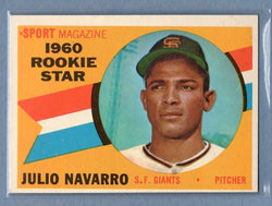 1960 Topps #140 Julio Navarro EX-MT  GO164