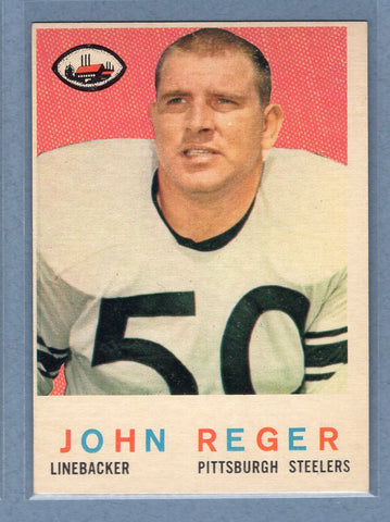 1959 Topps #124 John Reger (c) EX  GO801